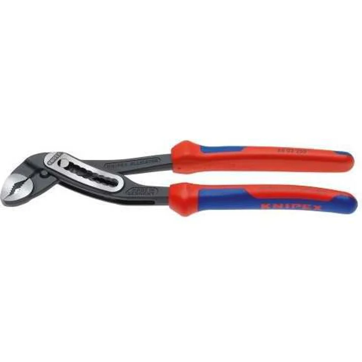 KNIPEX 88 02 180 Alligator Wasserpumpenzange schwarz atramentiert mit Mehrkomponenten-Hüllen 180 mm – Bild 1