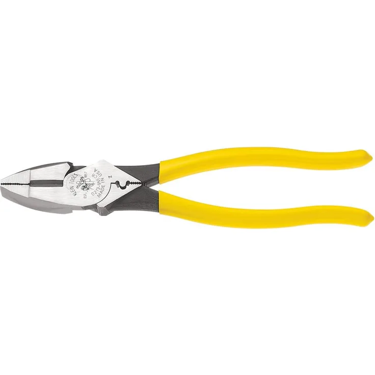 Klein Tools D2139NECR Crimpzange 9Zoll elektrisch, Gelb