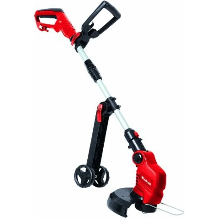 Einhell Elektro-Rasentrimmer GE-ET 5027 (500 W, 11.000 1-min Umdrehungen, 270 mm Schnittkreis, Flowerguard, verstellbarer Motorkopf, Führungsräder) – Bild 1