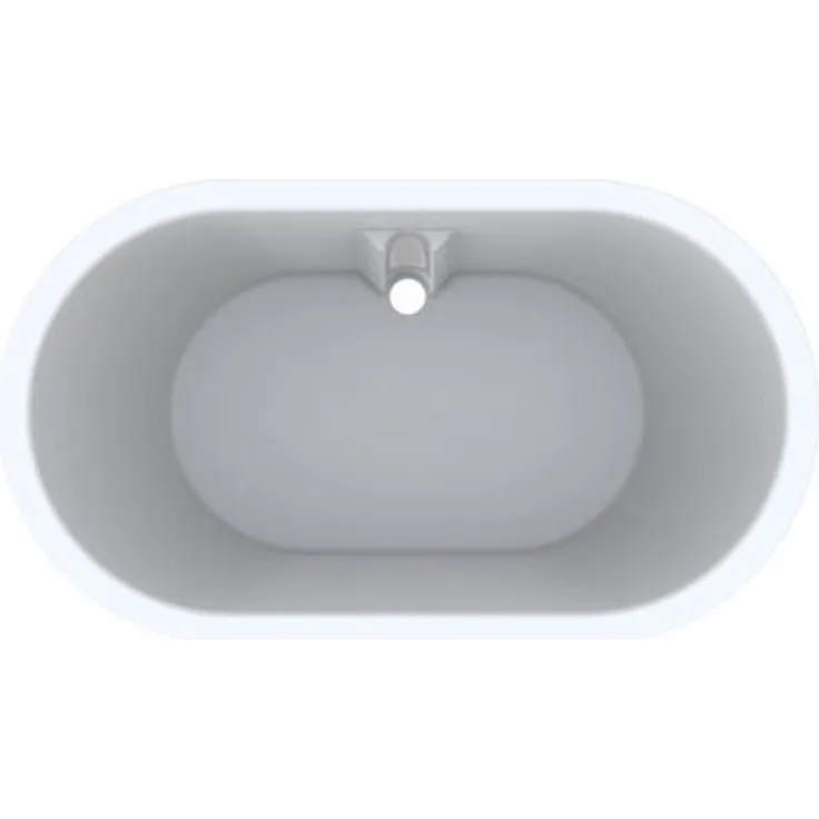 Geberit Badewanne BAMBINI 910 x 515 x 257 mm, oval weiß