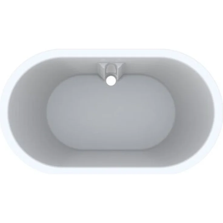 Geberit Badewanne BAMBINI 910 x 515 x 257 mm, oval weiß
