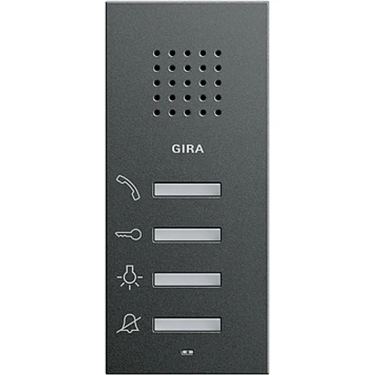 Gira 125028 Wohnungsstation AP System 55 anthrazit
