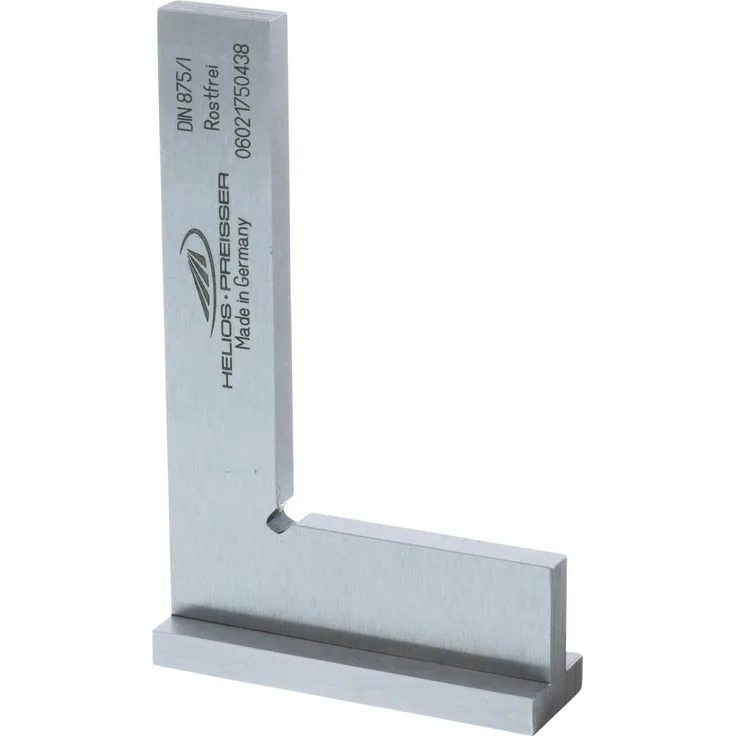 HELIOS-PREISSER 0370202 Anschlagwinkel rostfrei, DIN 875-1,75 x 50 mm