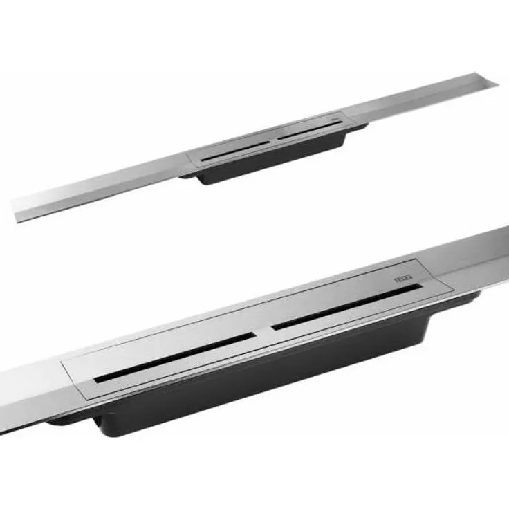 drainprofile - Duschprofile Duschrinne Breite 55mm 1000 mm gebürstet 671000 - Tece