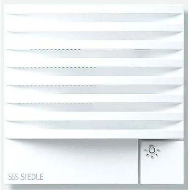 Siedle 4831382 Türlautsprechermodul 1 und N-System, TLM 612-02 W, weiß