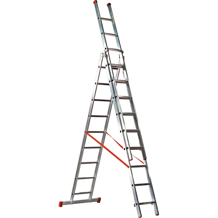 Facal Mehrzweckleiter 3-teilig GENIA S300 3x8 Sprossen