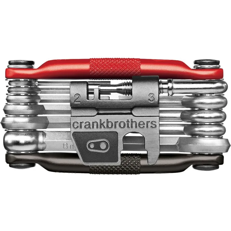 CRANKBROTHERS Unisex-Erwachsene M17 Lager, schwarz-red, Multi 17