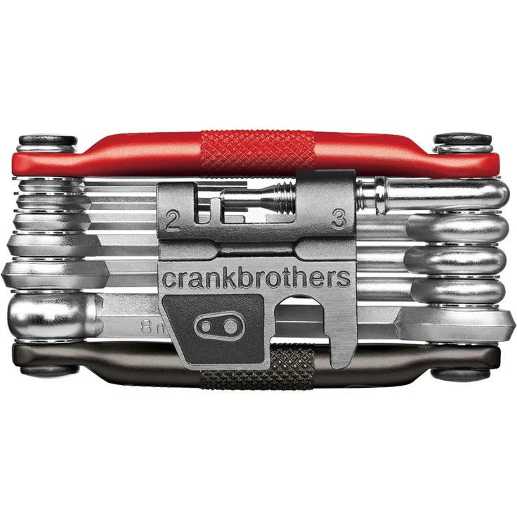 CRANKBROTHERS Unisex-Erwachsene M17 Lager, schwarz-red, Multi 17 – Bild 1
