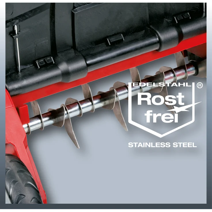 Einhell Akku-Vertikutierer-Lüfter GE-SC 35-1 Li Solo Power X-Change (2x18 V, 35 cm Arbeitsbreite, bis 9 mm Arbeitstiefe, bürstenloser Elektromotor, ohne Akku und Ladegerät) – Bild 8