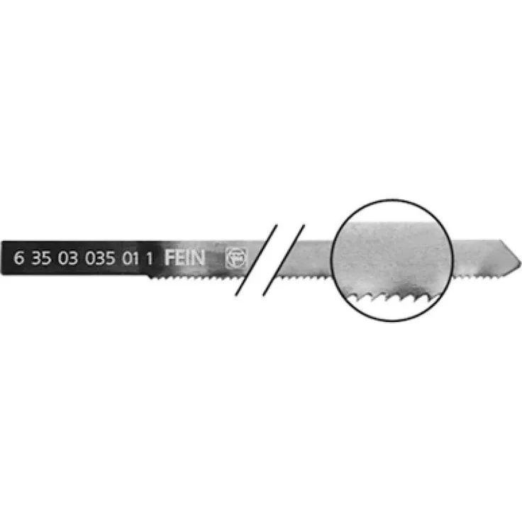 Fein Stichsägeblätter 88 mm Zahnteilung 1.2 (5 Stück) für Alu, Metall, Kunststoff