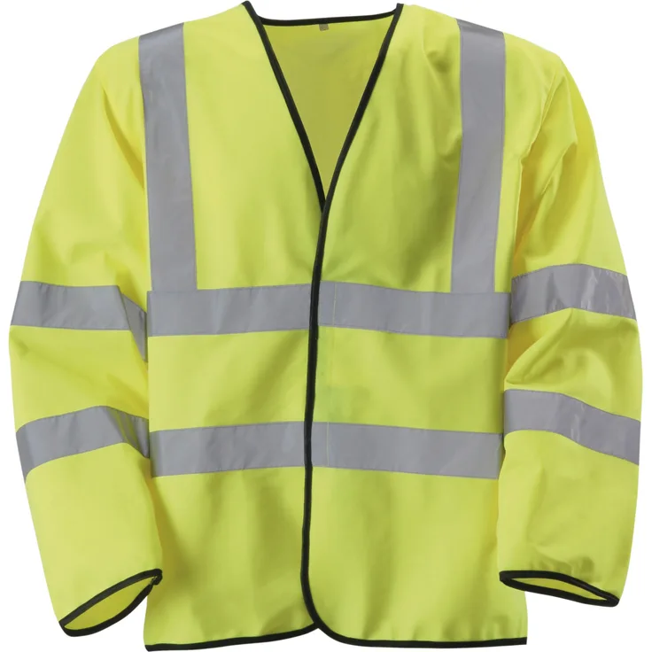 Blackrock Herren Hi-Vis Lange Ã„rmel Weste €“ Gelb, xxxx-large