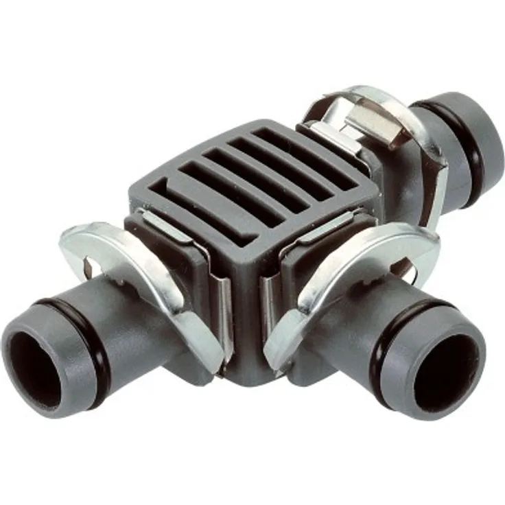 GARDENA Micro-Drip-System T-Stück, 13mm (1-2 Zoll): Praktische Verbindung zur Abzweigung des Verlegerohrs (8329-20)