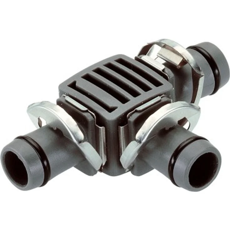 GARDENA Micro-Drip-System T-Stück, 13mm (1-2 Zoll): Praktische Verbindung zur Abzweigung des Verlegerohrs (8329-20) – Bild 1