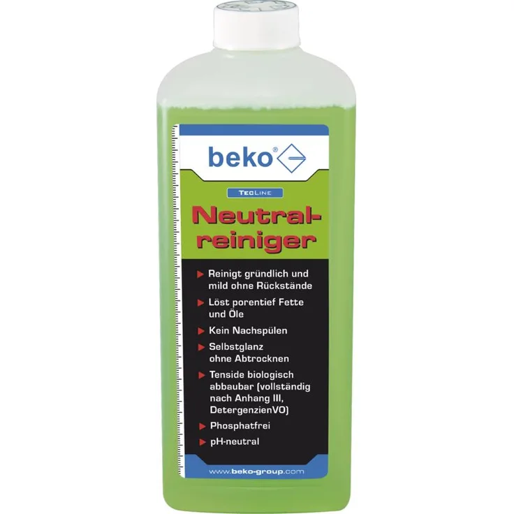 Beko TecLine Neutralreiniger 1 l Flasche