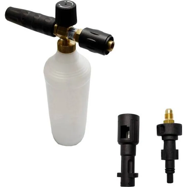 Lavor med 3 adapter Schaumdüse 6.666.6666-KIT Passend für Kärcher, Kränzle, Lavor, Parkside Hochdruckreiniger