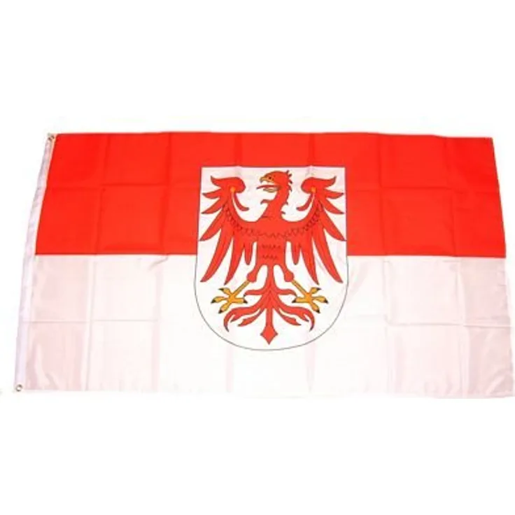Flaggenking Brandenburg Flagge-Fahne, mehrfarbig, 150 x 90 x 1 cm, 16994
