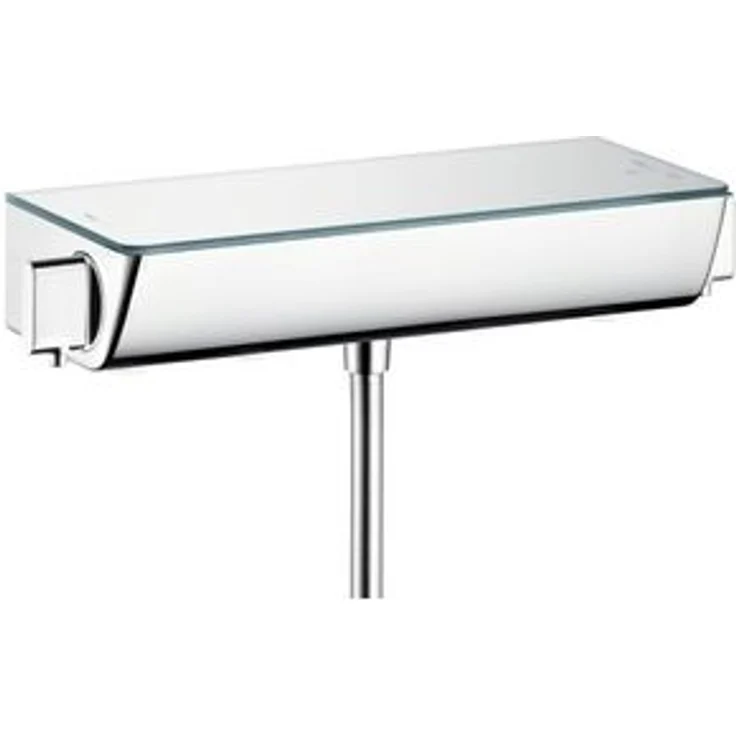 hansgrohe Ecostat Select Aufputz Duschthermostat, für 1 Funktion ohne Adapter zur Renovation, Chrom – Bild 1