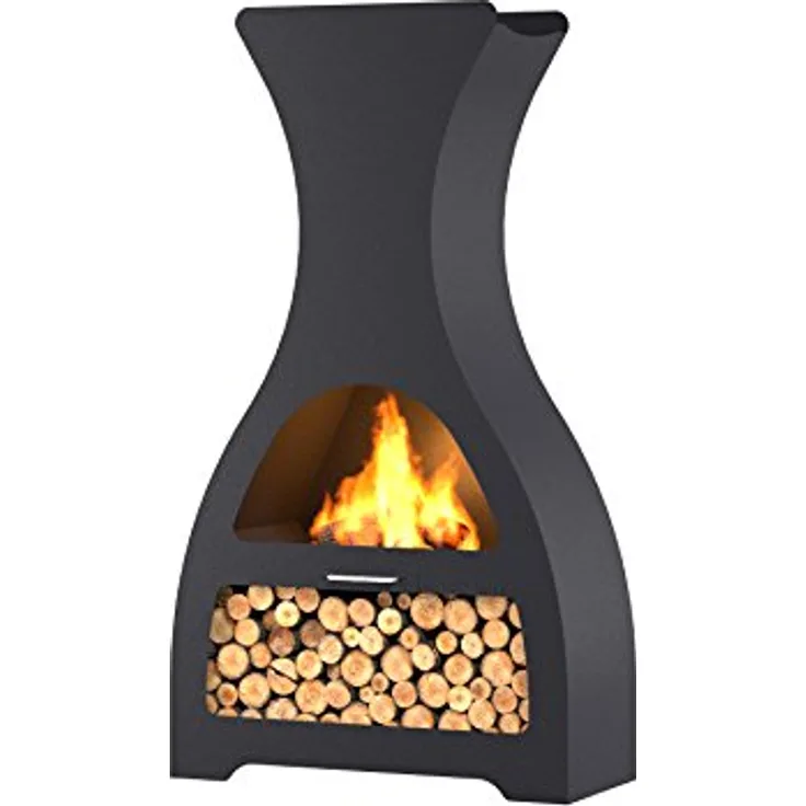 Barbecook Holzpellet-Grill Kuro S-U, schwarz, 79 x 34,5 x 140,5 cm, 2232823000