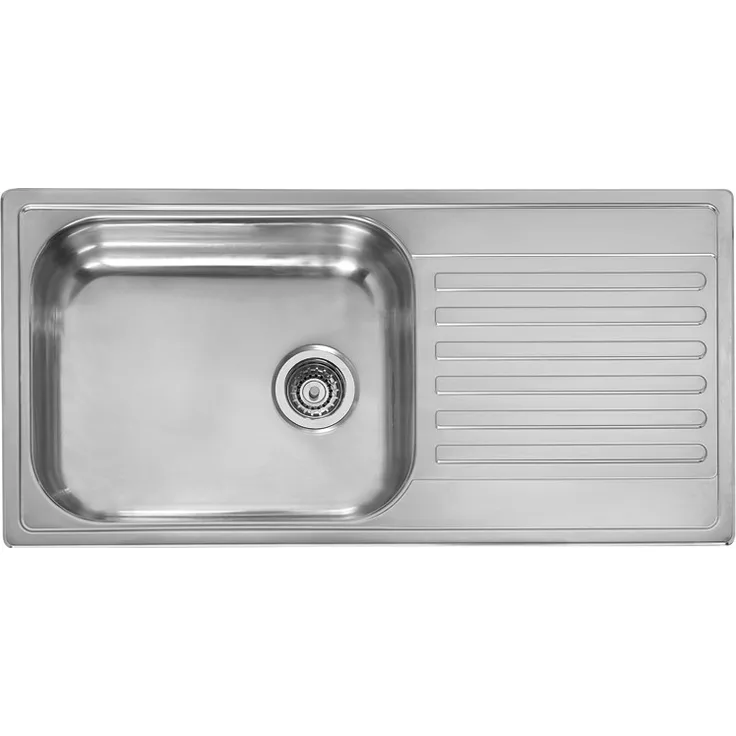 Reginox Minister 10 R24508 Becken reversibel Edelstahl poliert