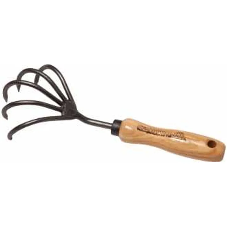 Krumpholz Handgrubber 5 Zinken mit Eschengriff