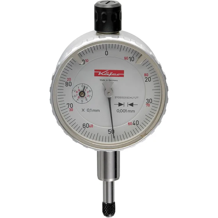 Käfer Feinmessuhr 0,001mm - 1mm - 40mm - Stoßschutz - IS O 463 - Werksnorm 10165 (10165)