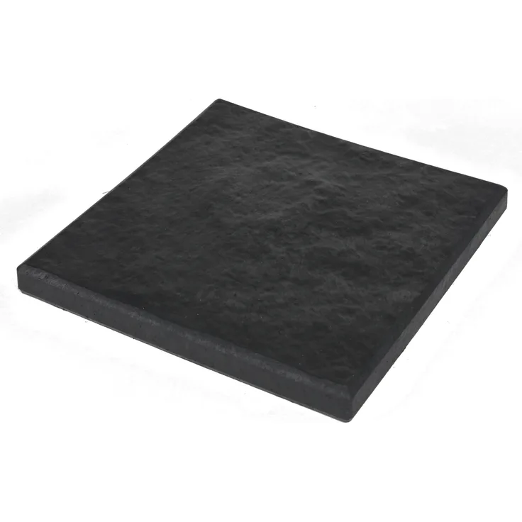 Gartentrittplatte 30x30cm Graphit Trittstein Gartenwegplatte Bodenplatte Deko