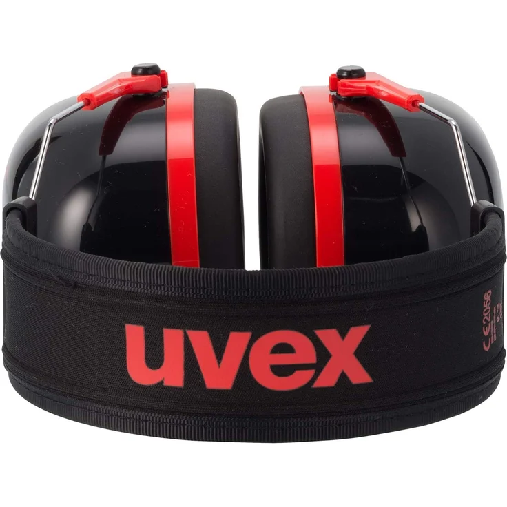 Kapselgehörschutz Uvex K3 Schwarz-Rot – Bild 3