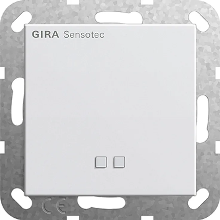 Gira 236603 Sensotec UP-Bewegugnsmelder ST55 rw-glänzend, mit Fernbedienung