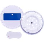 vidaXL Unterwasser-LED-Poollampe mit Fernbedienung Weiß