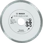 Bosch Diamanttrennscheibe für Fliesen, 125 mm, 2607019473