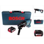 Bosch Professional GBH 18V-26 D Akku Bohrhammer 18V 2,5J SDS-Plus im Koffer + 1x 5,0Ah Akku - ohne Ladegerät