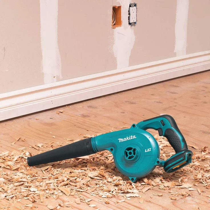 Makita DUB185Z Akku Gebläse Solo 18V Li-Ion Lxt, ohne Akku und Ladegerät, 290 km-h Max. Drehzahl 18000 U-min 18 V 94 dB – Bild 4