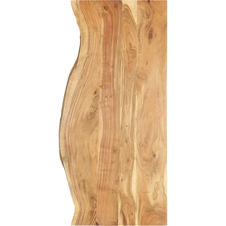vidaXL Badezimmer-Waschtischplatte Massivholz Akazie 140 x 55 x 2,5 cm – Bild 1