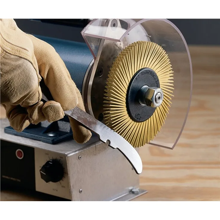 Radialbürstenscheibe BB-ZB Typ A D.150xB12x25,4mm 50 Cubitron 3M