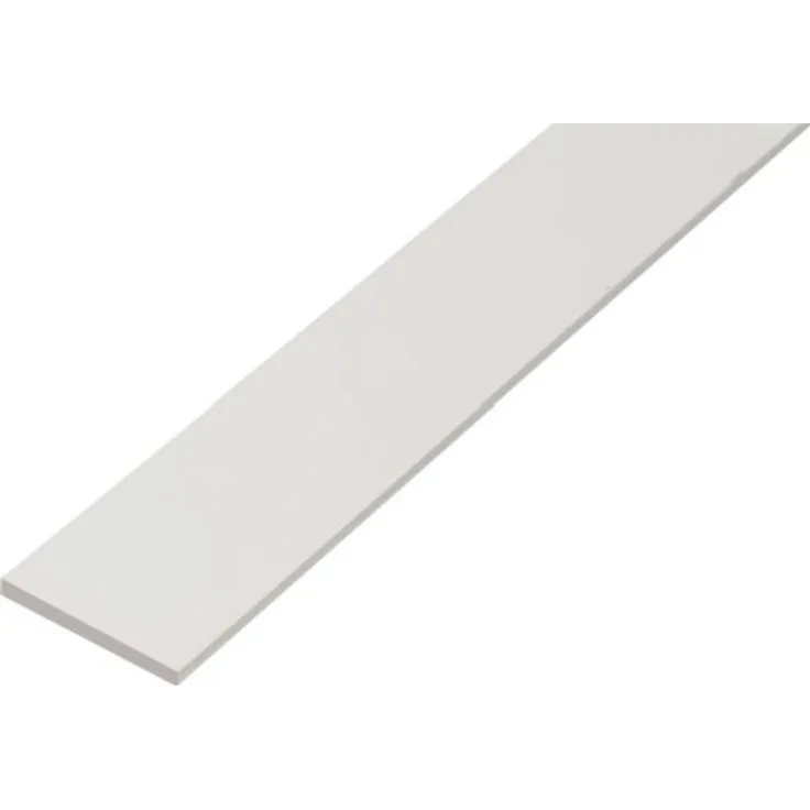 Flachstange KST,weiß,30x3-2m