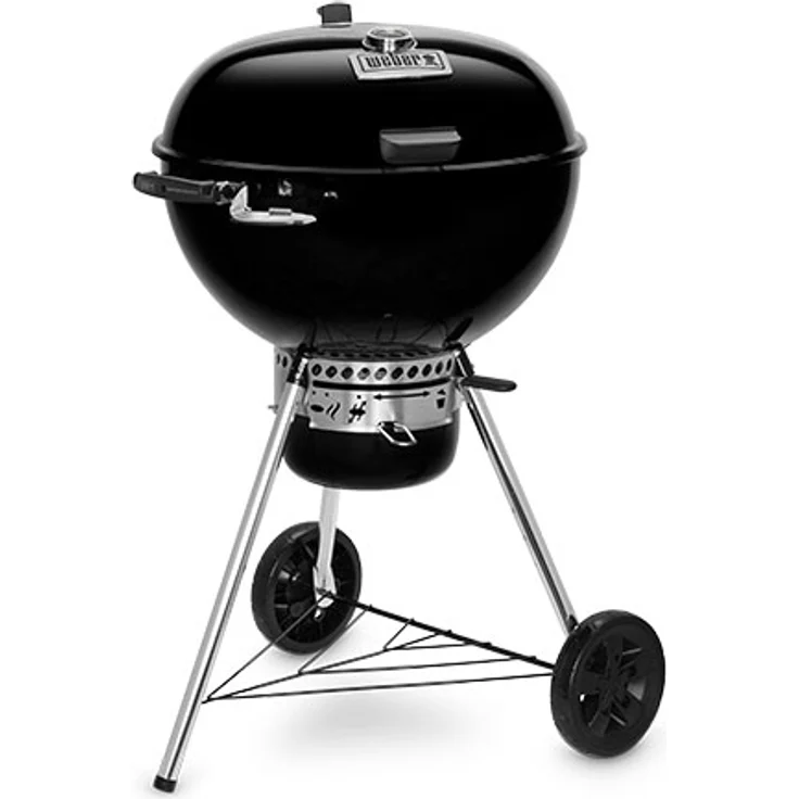 Weber Master-Touch GBS Premium E-5775 57cm Black Holzkohlegrill (17401004), Maße 100 x 65 x 76 cm, D Grillfläche 57 cm – Bild 2