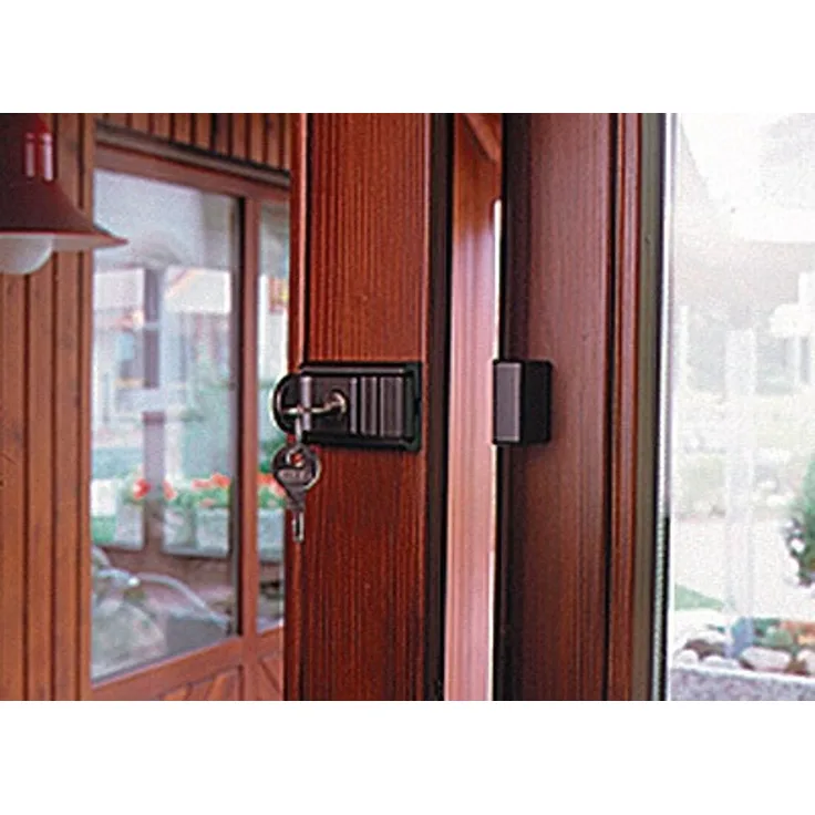 BURG-WÄCHTER Komfort-Riegel RZ 60 Falz-Fenster u. Türen braun z.