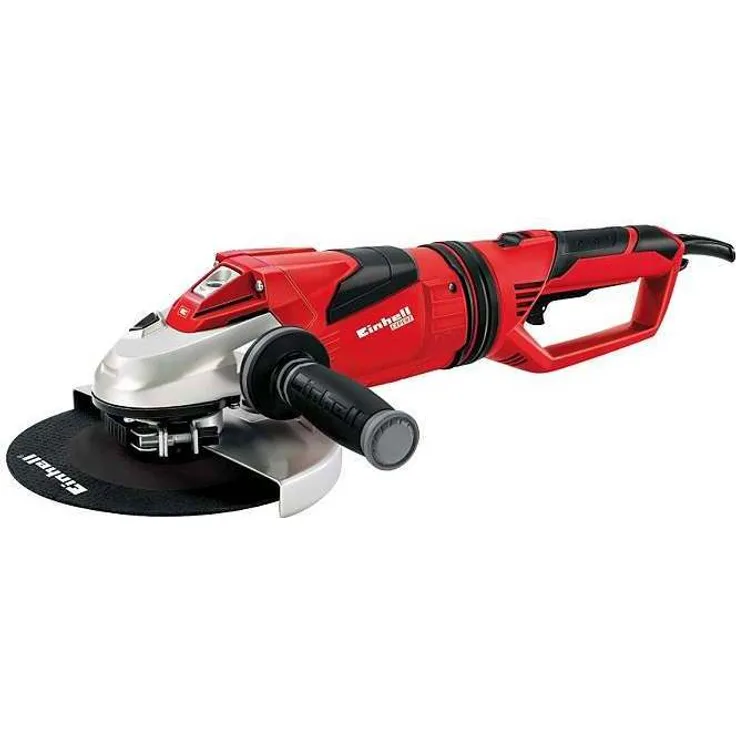 Einhell Winkelschleifer TE-AG 230 (2350 W, Scheiben-Ø 230 mm, Softstart, drehbarer Handgriff, Anti-Vibration, ohne Trennscheibe)