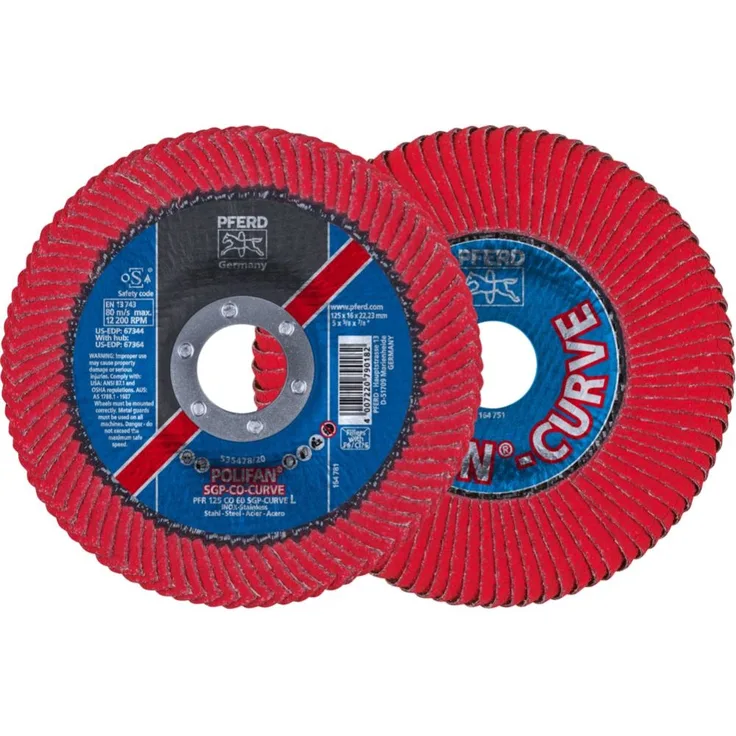 Pferd 67689066 PolifanPFR 125 CO 60 SGP-Curve L