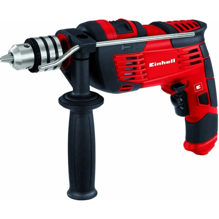Einhell Schlagbohrmaschine TC-ID 1000 E (1010 W, Bohrleistung Ø Holz 32 mm, Beton 16 mm, Metall 13 mm, Metall-Tiefenanschlag, robustes Zahnkranzbohrfutter) – Bild 1