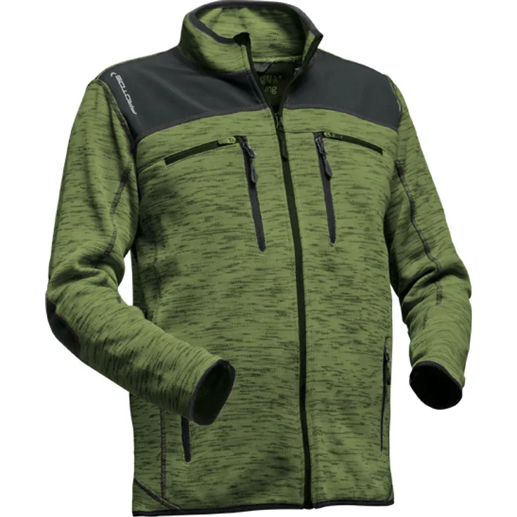 Protos Inuit Strickjacke mit Softshell XL, oliv
