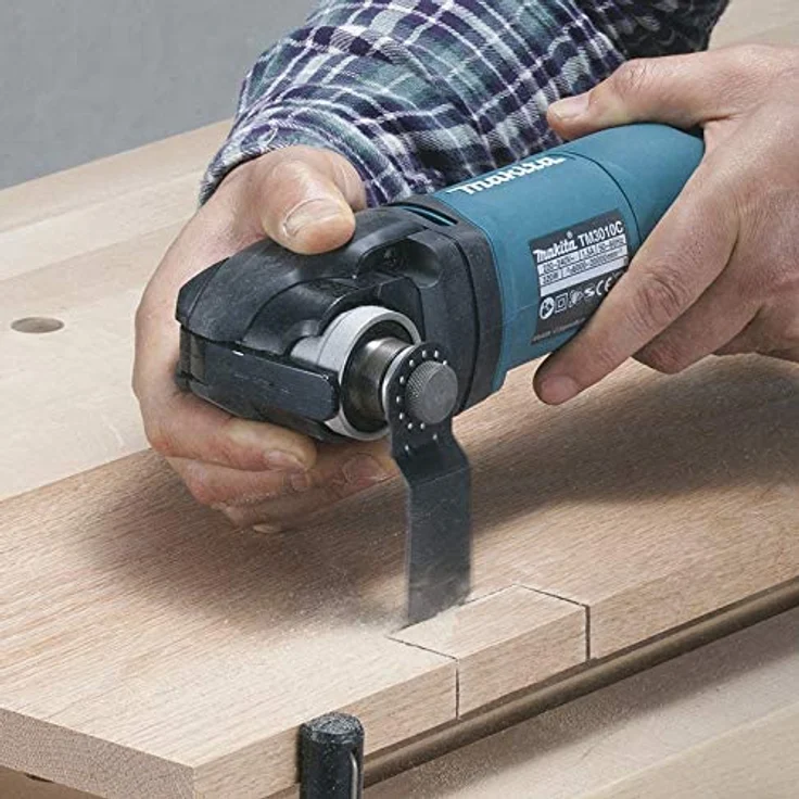 Makita TM3010CX3J Multifunktionswerkzeug 320W, Zubehör 39-teiliges Set im MAKPAC Gr. 2 inkl. Einlage – Bild 4