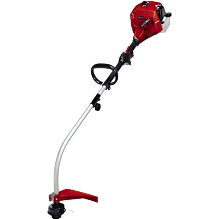 Einhell Benzin-Rasentrimmer GC-PT 2538-1 I AS 0.6 kW, vibrationsarmer 2-Takt Motor, Split Shaft, Doppelfadenspule mit Tippautomatik, Quick-Start durch Primer + Auto Choke, Schnittbreite: 38 cm