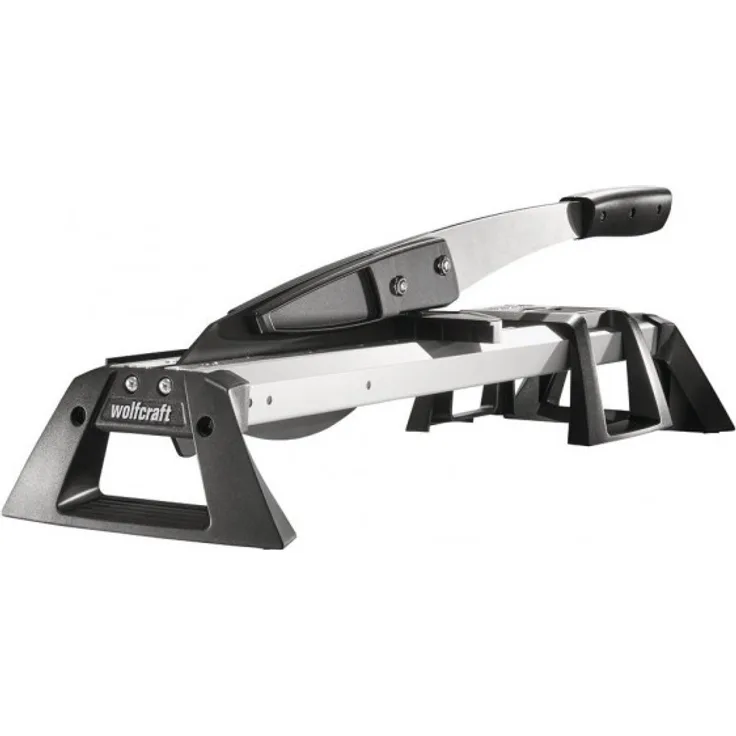 wolfcraft VLC 800 Vinyl- und Laminatschneider 6939000 - Schneidegerät für Laminat & Vinyl bis zu 46,5 cm Breite - Max. Schnittstärke: 11 mm - Ideal- für Standard-Verlegearbeiten