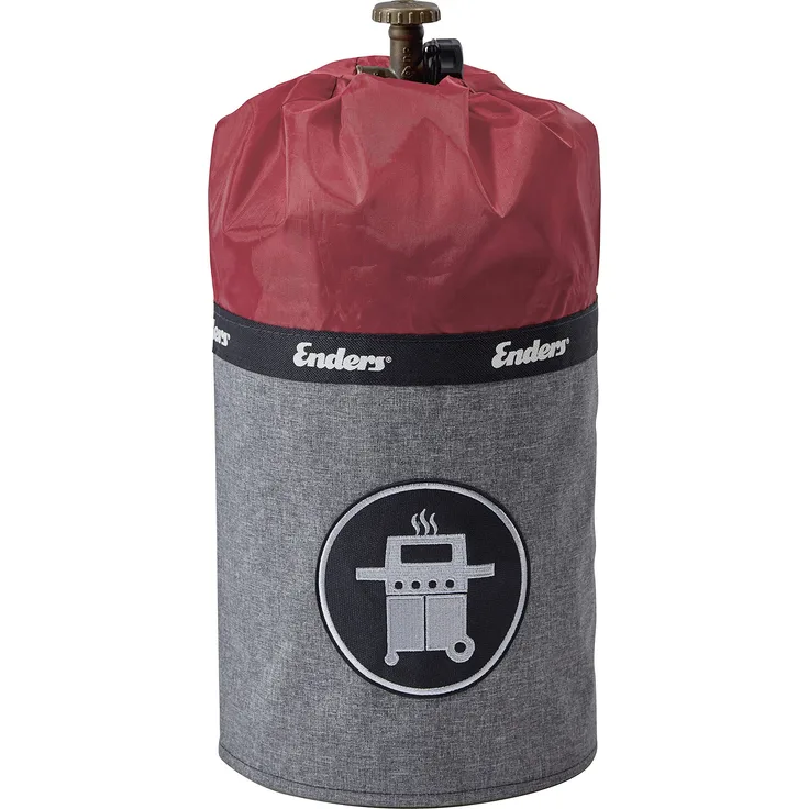 Enders 5114 Grillabdeckung, für Gasflasche, schwarz, 36 x 36 x 49 cm