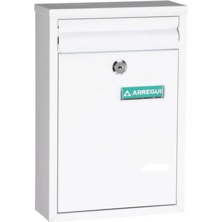 Arregui 1832D87 Briefkasten, für Außenbereich-Hausflur, Weiß