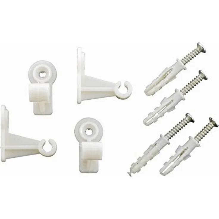 OBI Spalierhalter 4 Stück Weiß