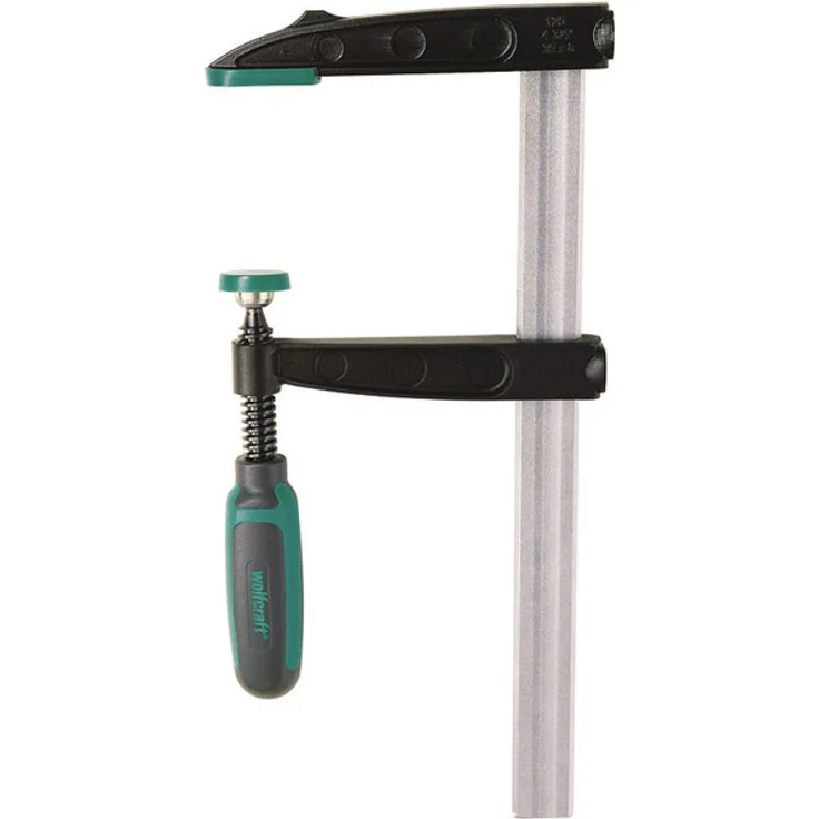 Wolfcraft 3623000 SZ 120-1000, Schraubzwinge, 120 mm Ausladung 120-1000 – Bild 1