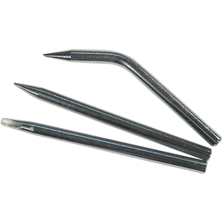 ETT Lötspitzen-Set McPower, 3 Stück: Winkel/Spitze/Flach