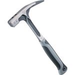 Ruthe 6006041019 Latthammer 600g mit Vollstahlstiel in grau/schwarz